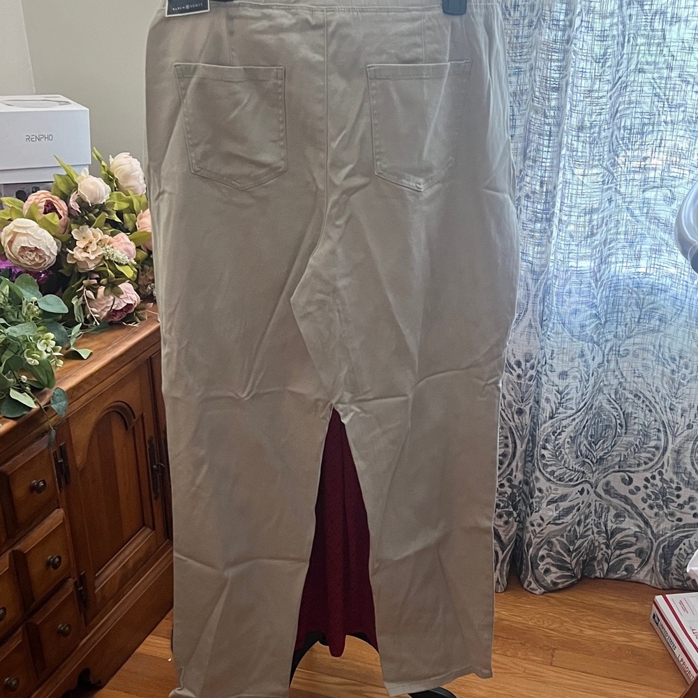 Karen Scott Tan Trousers